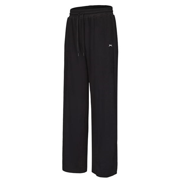 Black - Slazenger - Fleece Jogging Bottoms Womens